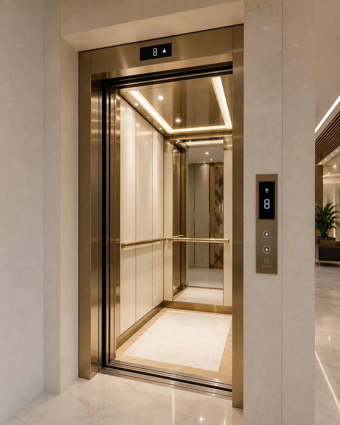 Gearless Passenger Lift